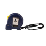 Steel tape measure, metric (imperial) dual-brake buckle